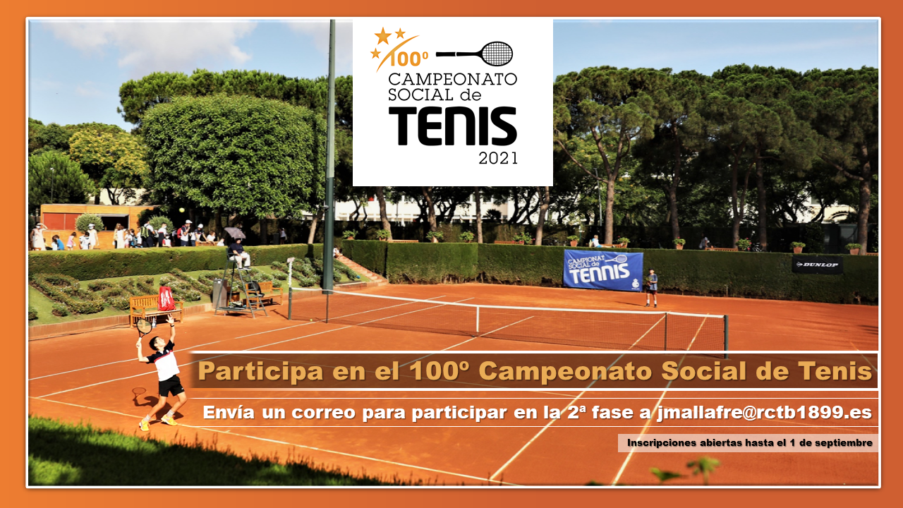 100º Campeonato Social de Tenis 2021