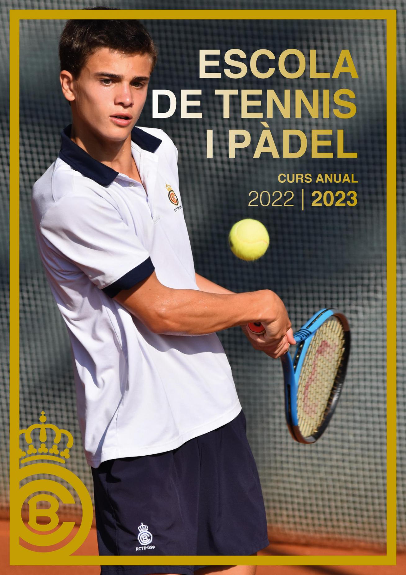 Curso anual de la Escuela de Tenis y Pádel 2022/23