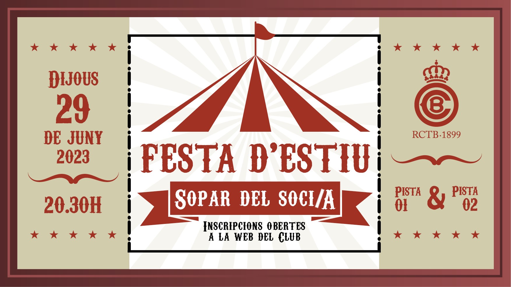 Festa d'Estiu - Sopar del Soci/a