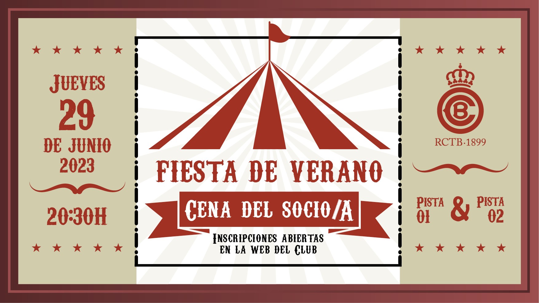 Fiesta de Verano - Cena del Socio/a