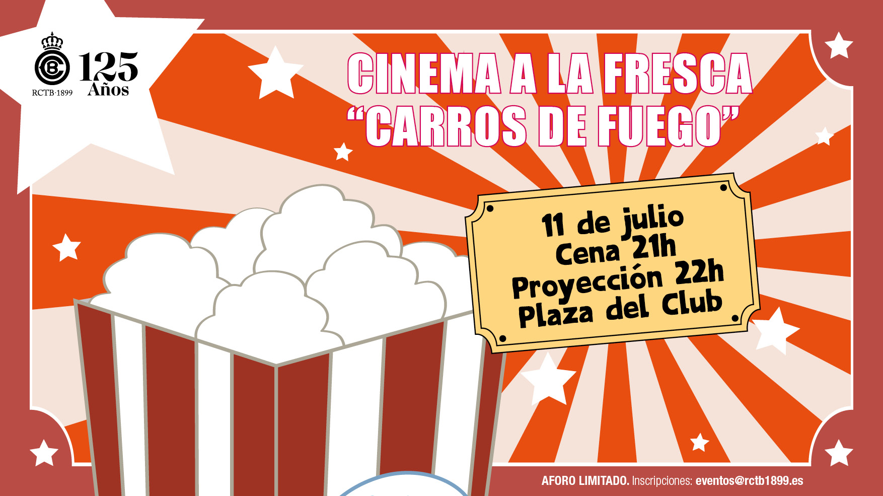 Cinema a la fresca: "Carros de fuego"