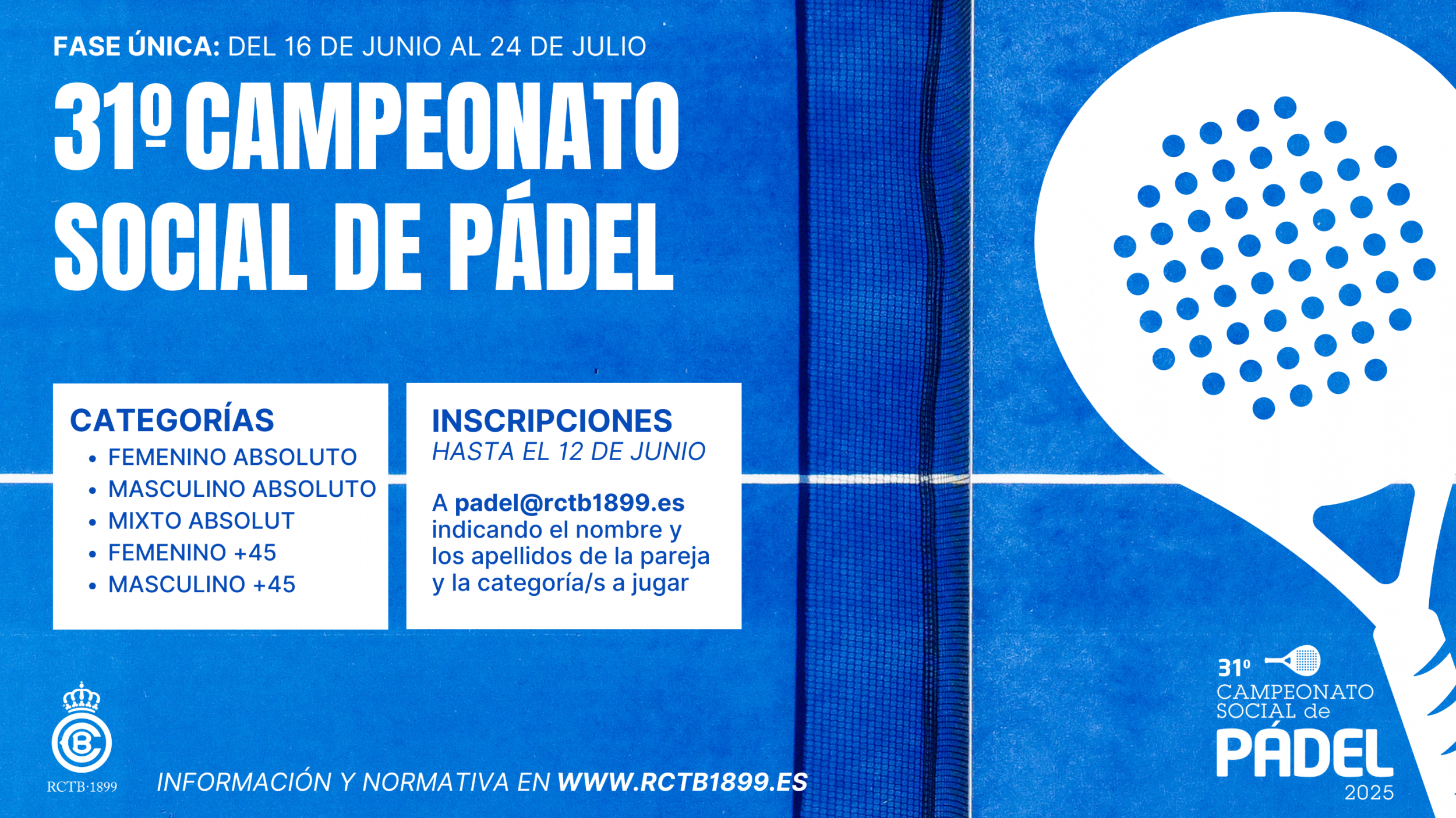 Campeonato Social de Pádel 2025
