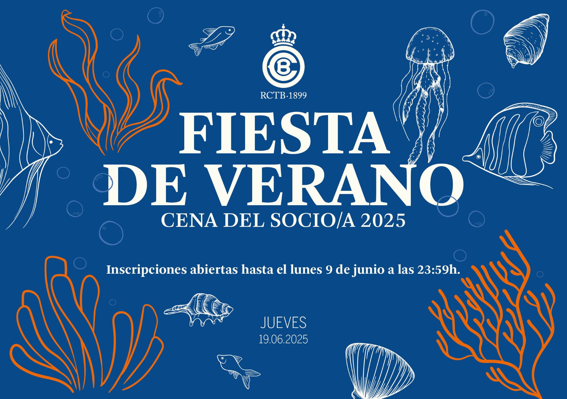 Fiesta de Verano - Cena del Socio/a 2025