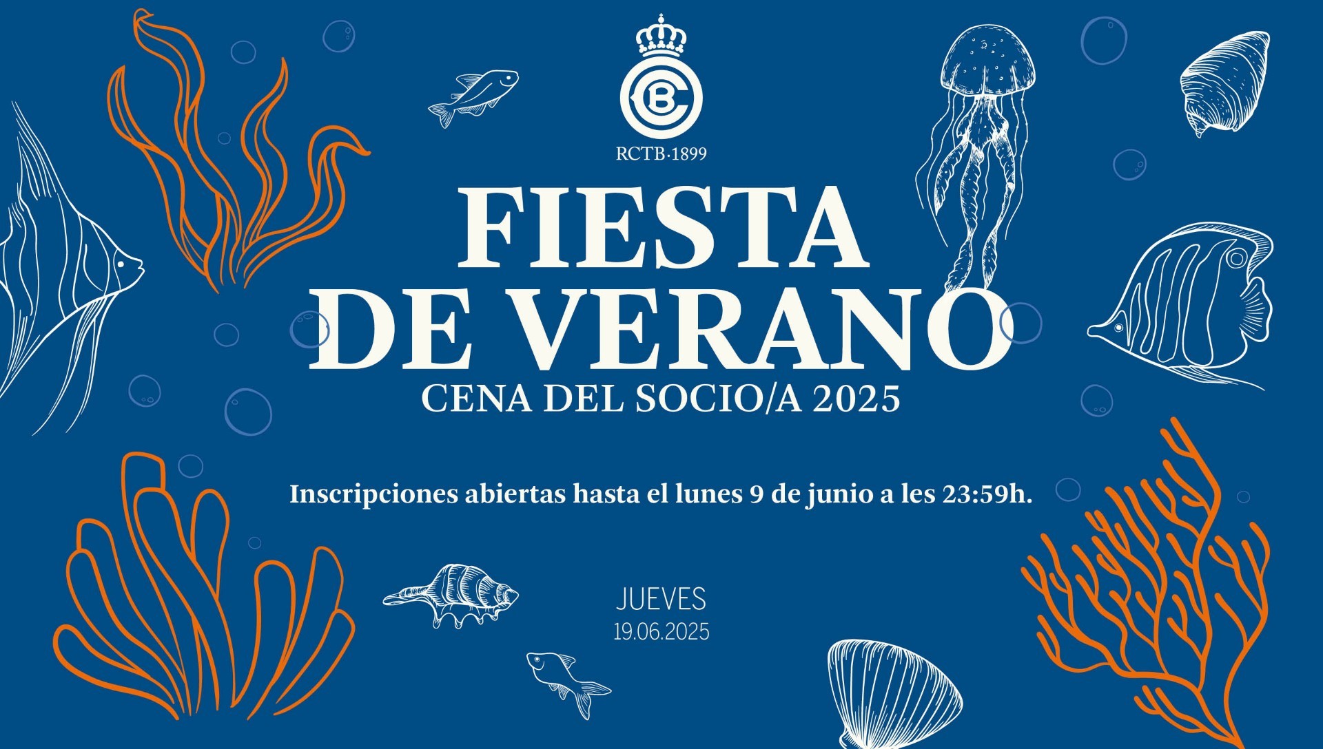 Fiesta de Verano - Cena del Socio/a 2025