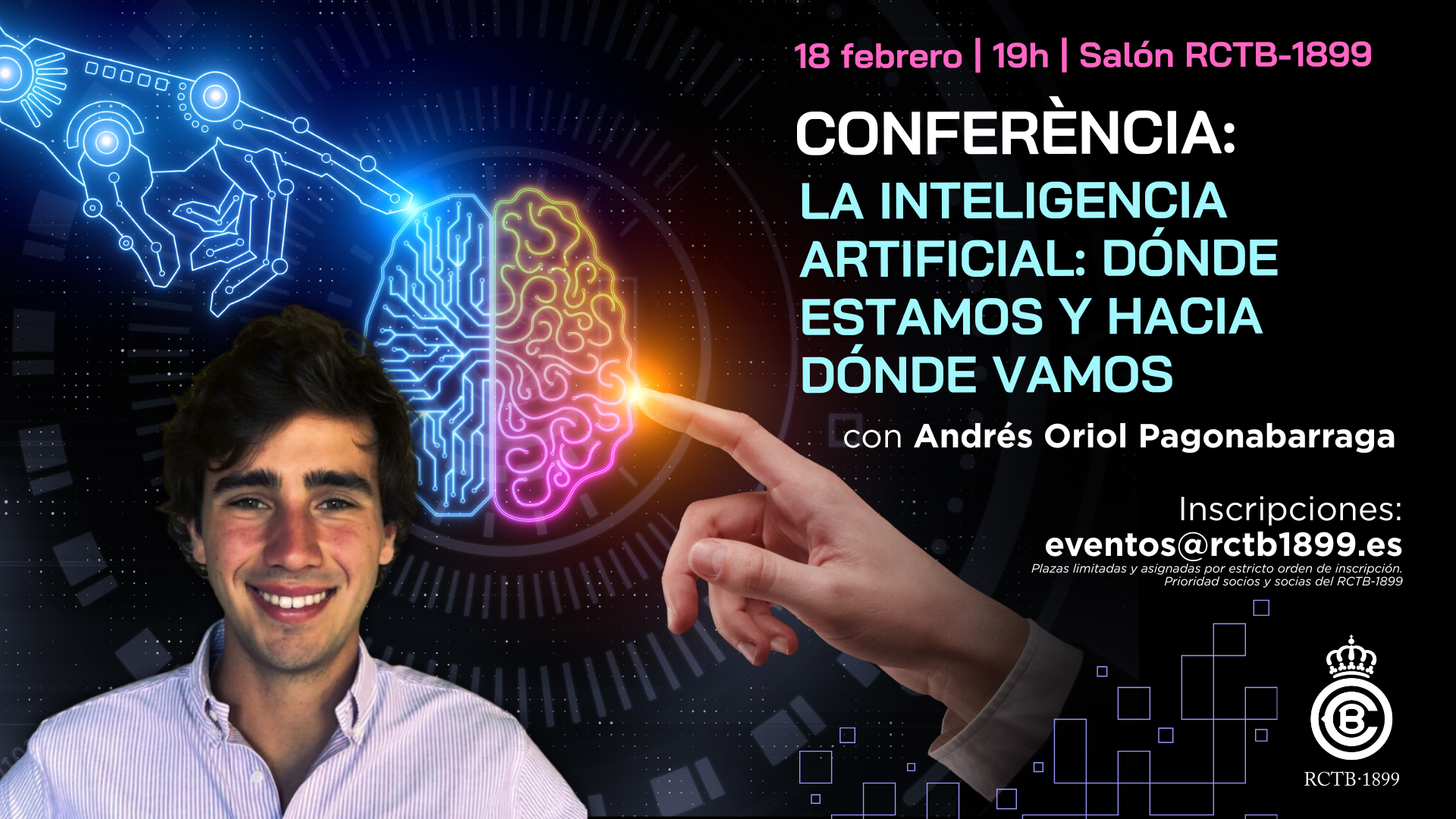 Ciclo de conferencias: "La inteligencia artificial: Dónde estamos y hacia dónde vamos"
