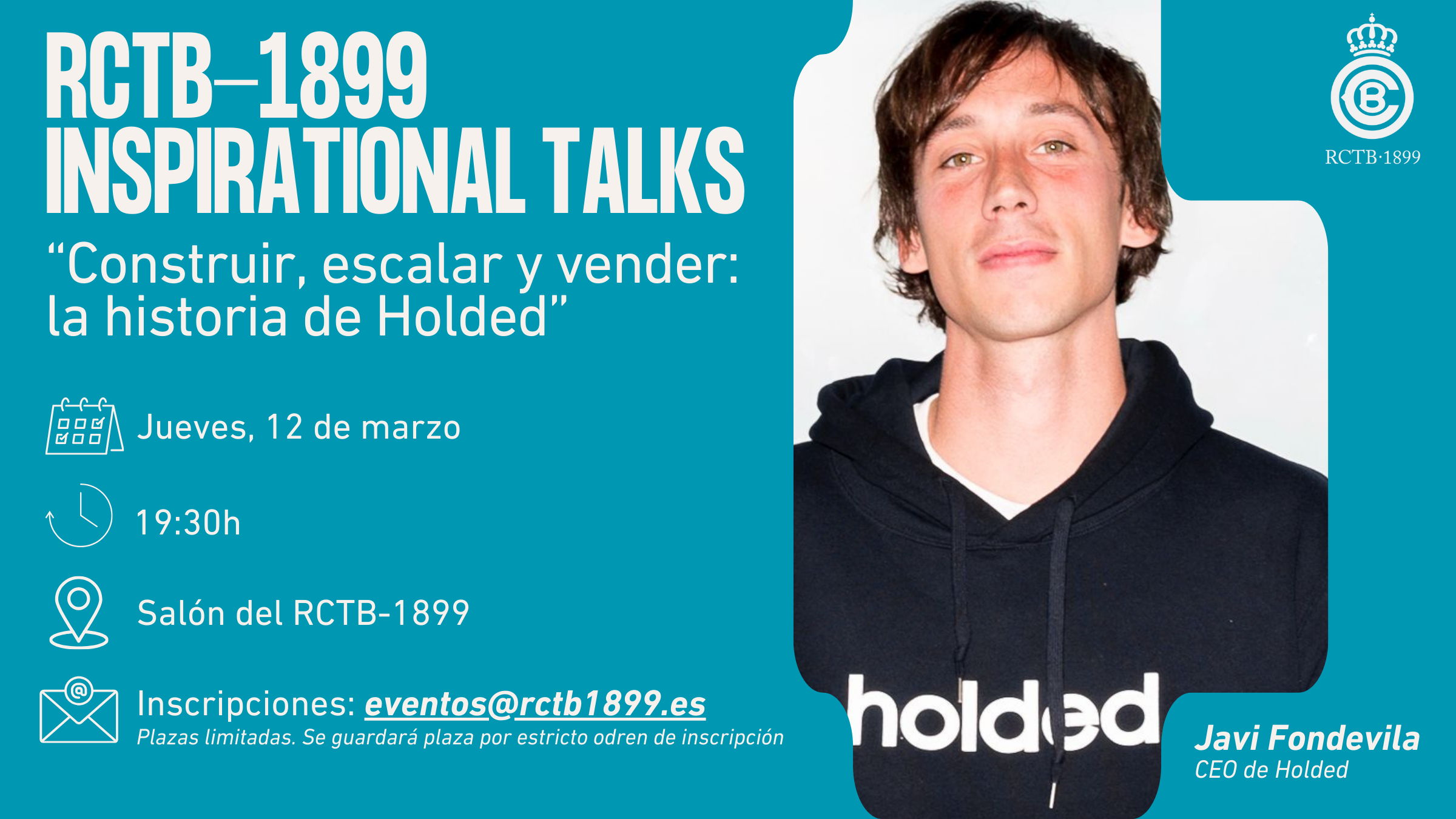Inspirational Talks: "Construir, escalar y vender: la historia de Holded"