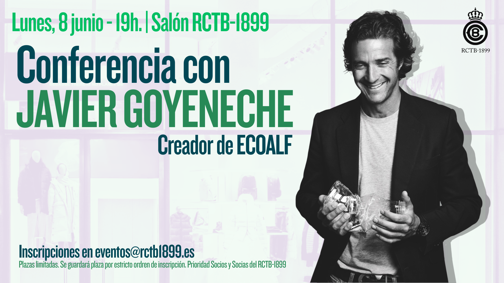 Conferencia con Javier Goyeneche, creador de ECOALF