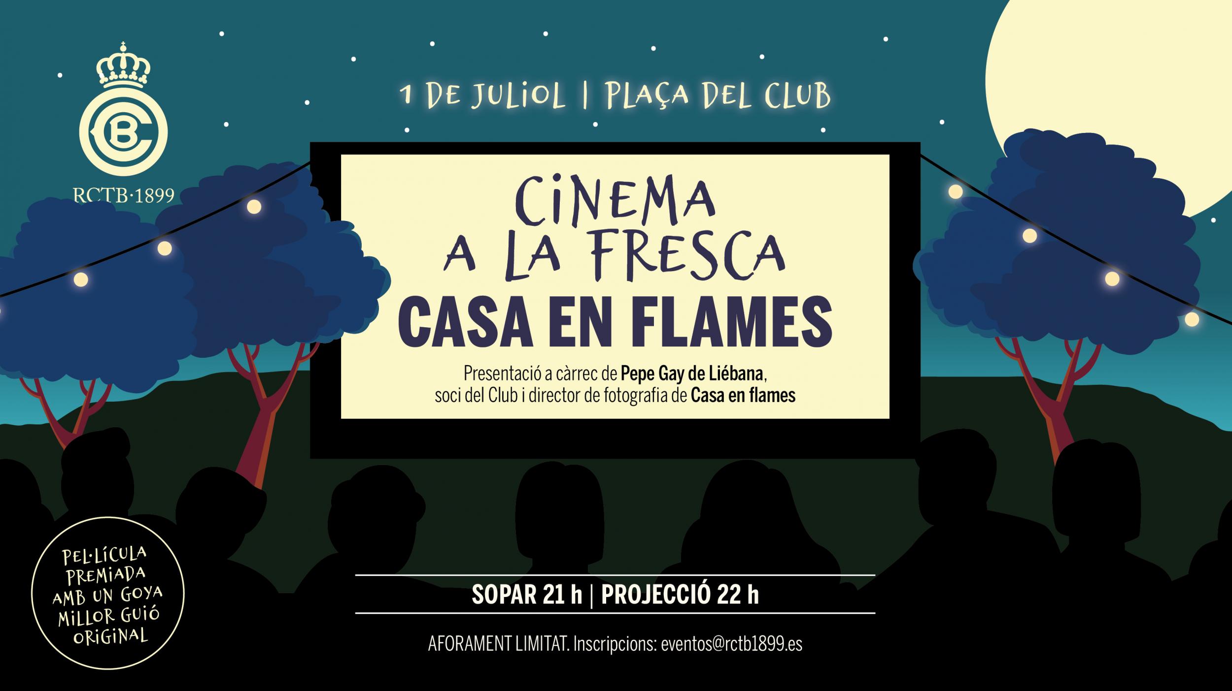 Cinema a la fresa: Casa en flames