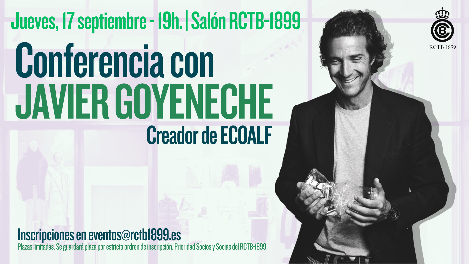 Conferencia con Javier Goyeneche, creador de ECOALF