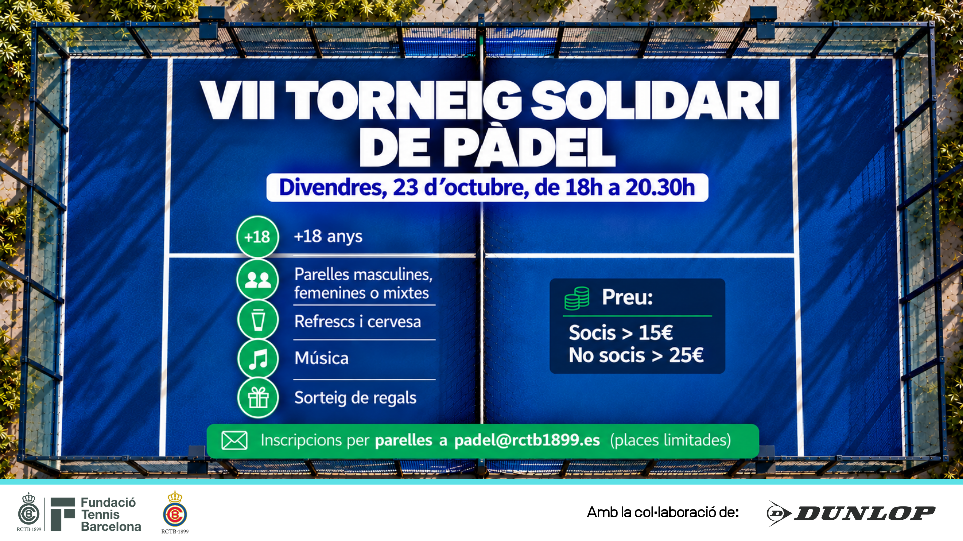VII Torneig solidari de pàdel