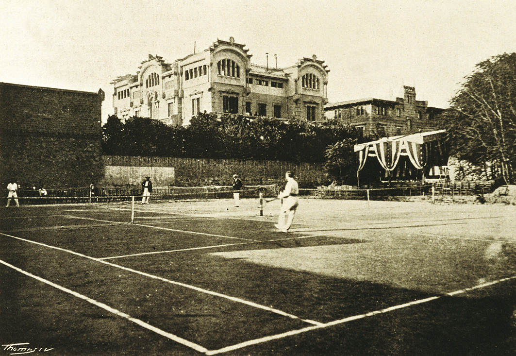 Primeras pistas del Barcelona Lawn Tennis Club Primeras pistas del Barcelona Lawn Tennis Club