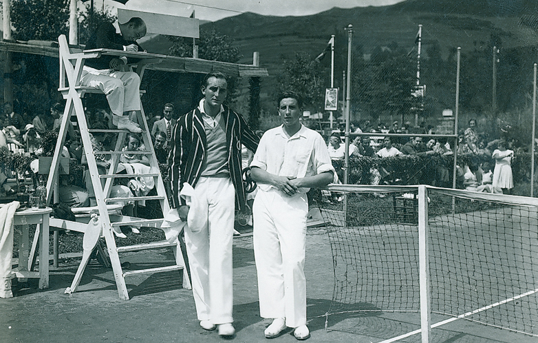 Enrique Maier y Alberto Durall en la final del torneo de Camprodón Enrique Maier y Alberto Durall en la final del torneo de Camprodón