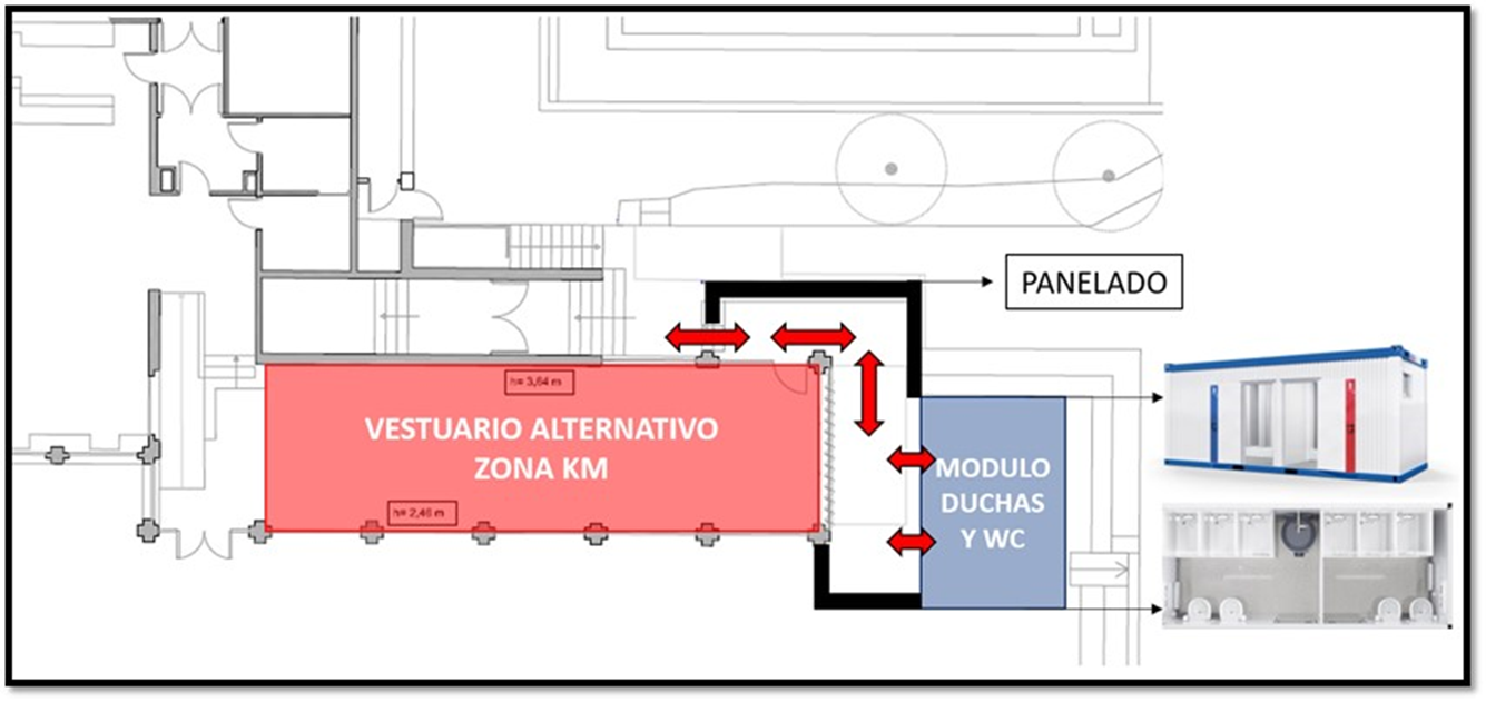 Mapa obres vestidor