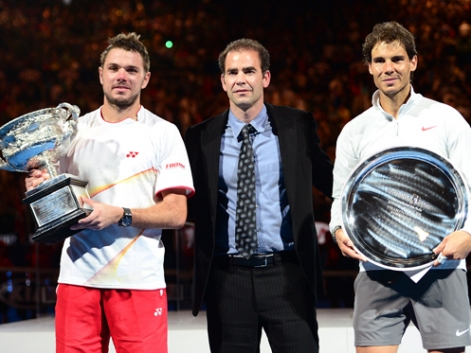 Nadal pierde ante Wawrinka la final de Australia Nadal pierde ante Wawrinka la final de Australia