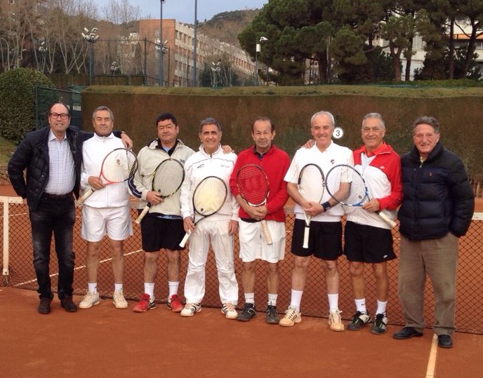 El equipo Senior +65, Subcampeón de Cataluña El equipo Senior +65, Subcampeón de Cataluña