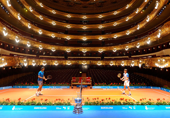 Nadal y Ferrer, en el Gran Teatro del Liceo Nadal y Ferrer, en el Gran Teatro del Liceo