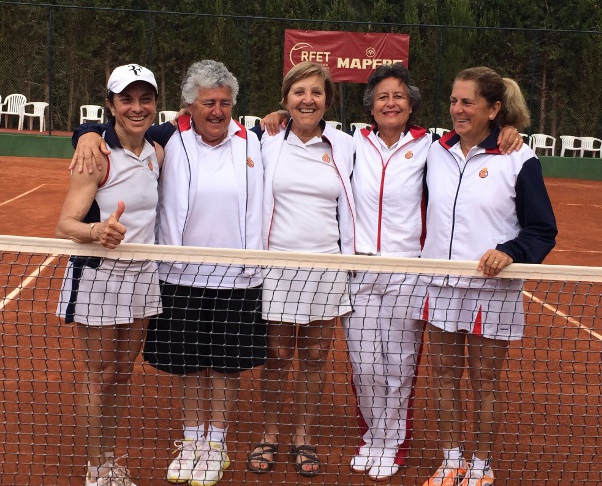 El equipo Senior +60, Campeón de España en Mallorca El equipo Senior +60, Campeón de España en Mallorca