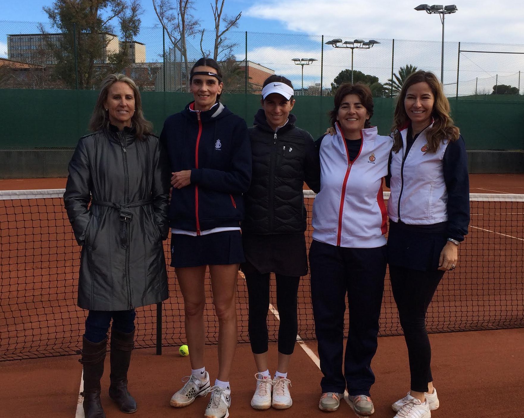 El equipo Senior +45, Campeón de Cataluña 