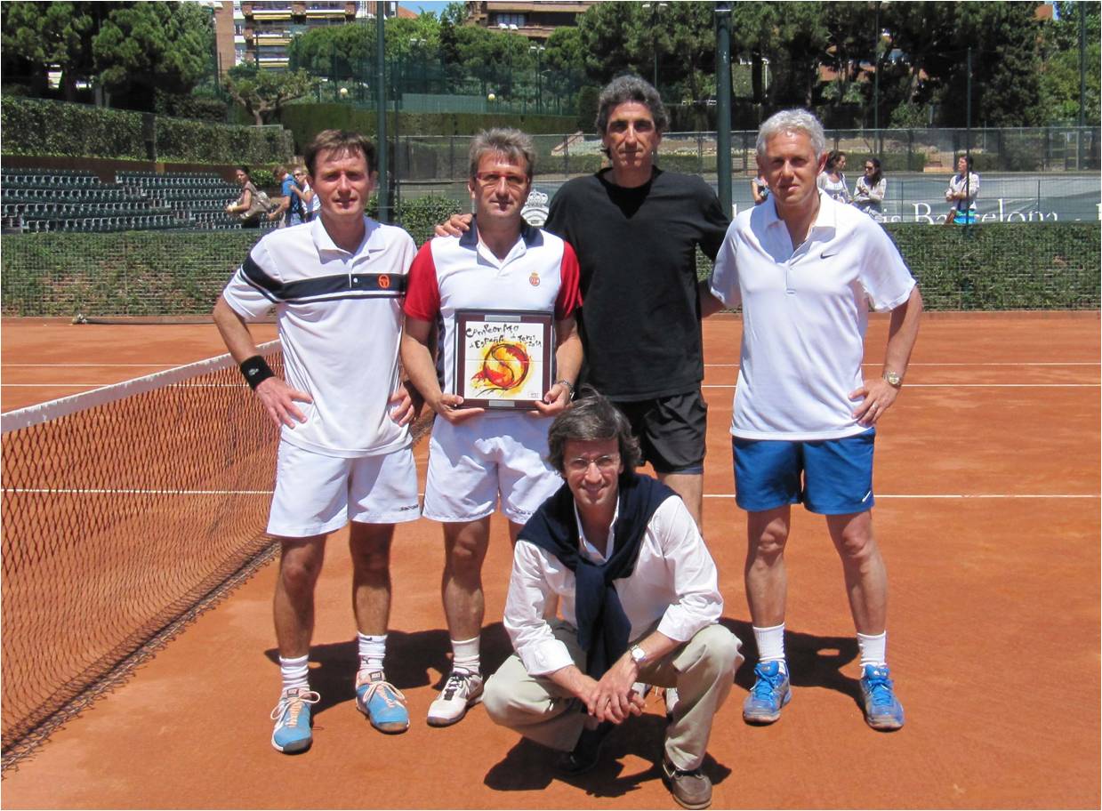 El equipo +45 juega el domingo la final del Cto de Cataluña El equipo +45 juega el domingo la final del Cto de Cataluña