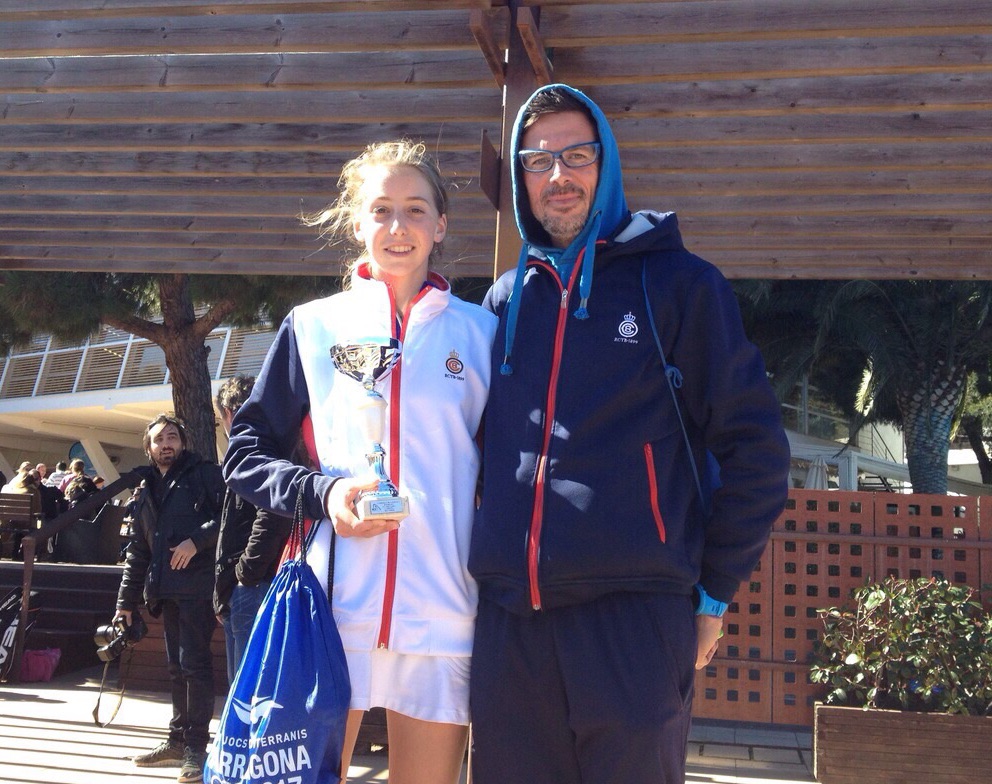 Guiomar Maristany, Campeona de Cataluña junior Guiomar Maristany, Campeona de Cataluña junior