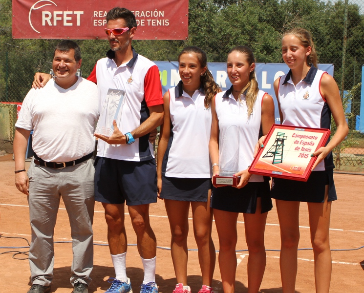 El equipo cadete, Campeón de España El equipo cadete, Campeón de España