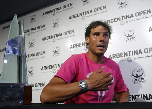 Nadal inicia la defensa del Argentina Open Nadal inicia la defensa del Argentina Open