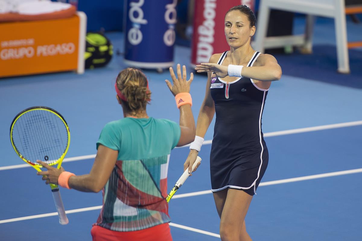 Arantxa Parra gana el título de dobles de Acapulco