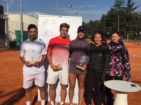 Eduard Güell gana en dobles el Sub-18 de Umag Eduard Güell gana en dobles el Sub-18 de Umag
