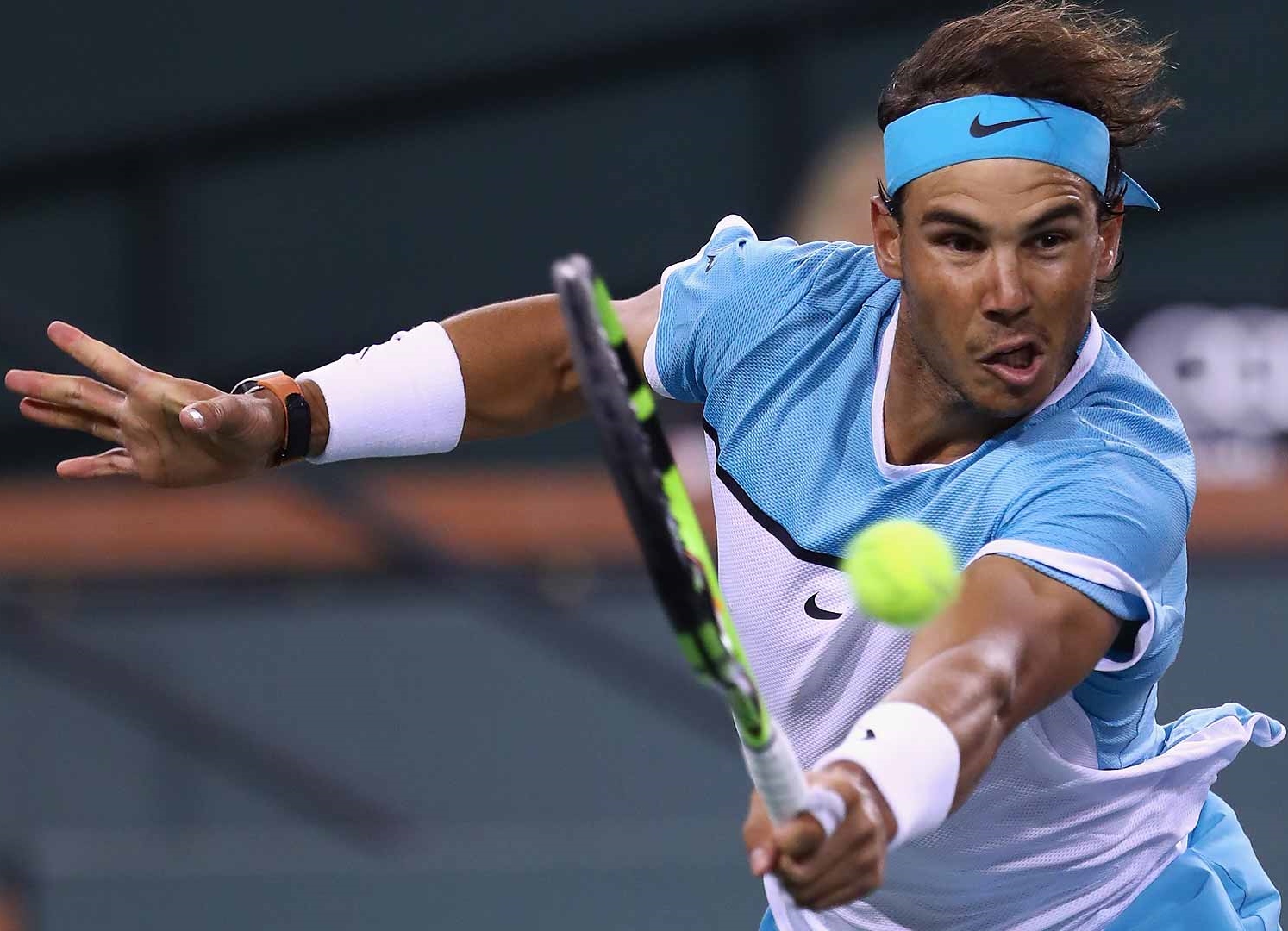 Rafa Nadal mide su fuerza ante Nishikori Rafa Nadal mide su fuerza ante Nishikori
