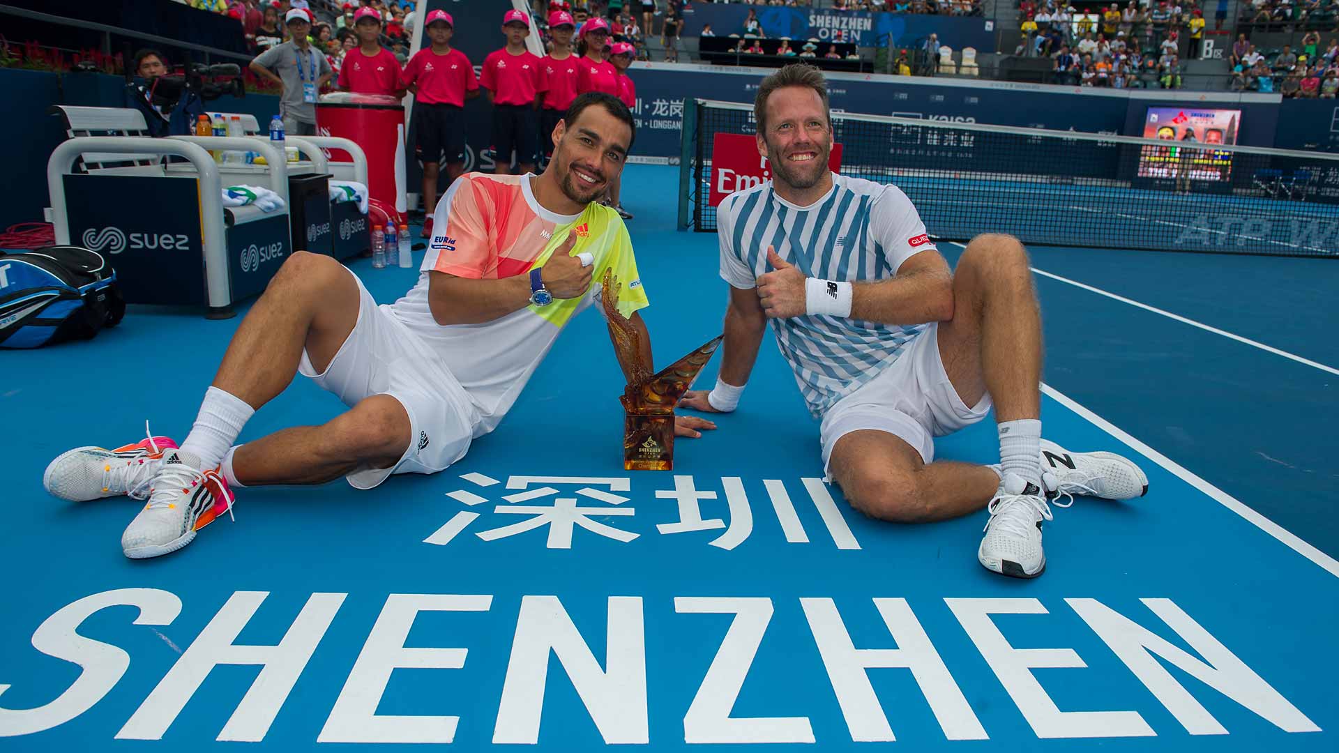 Fognini gana en dobles el ATP 250 de Shenzhen Fognini gana en dobles el ATP 250 de Shenzhen