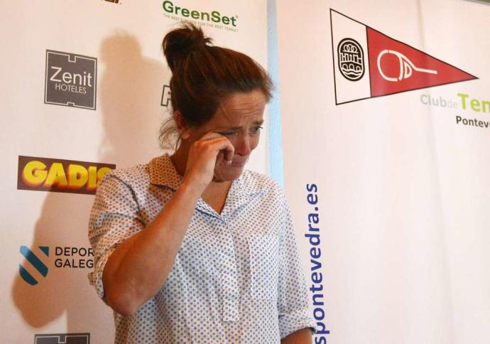 Lourdes Domínguez aparca la raqueta Lourdes Domínguez aparca la raqueta