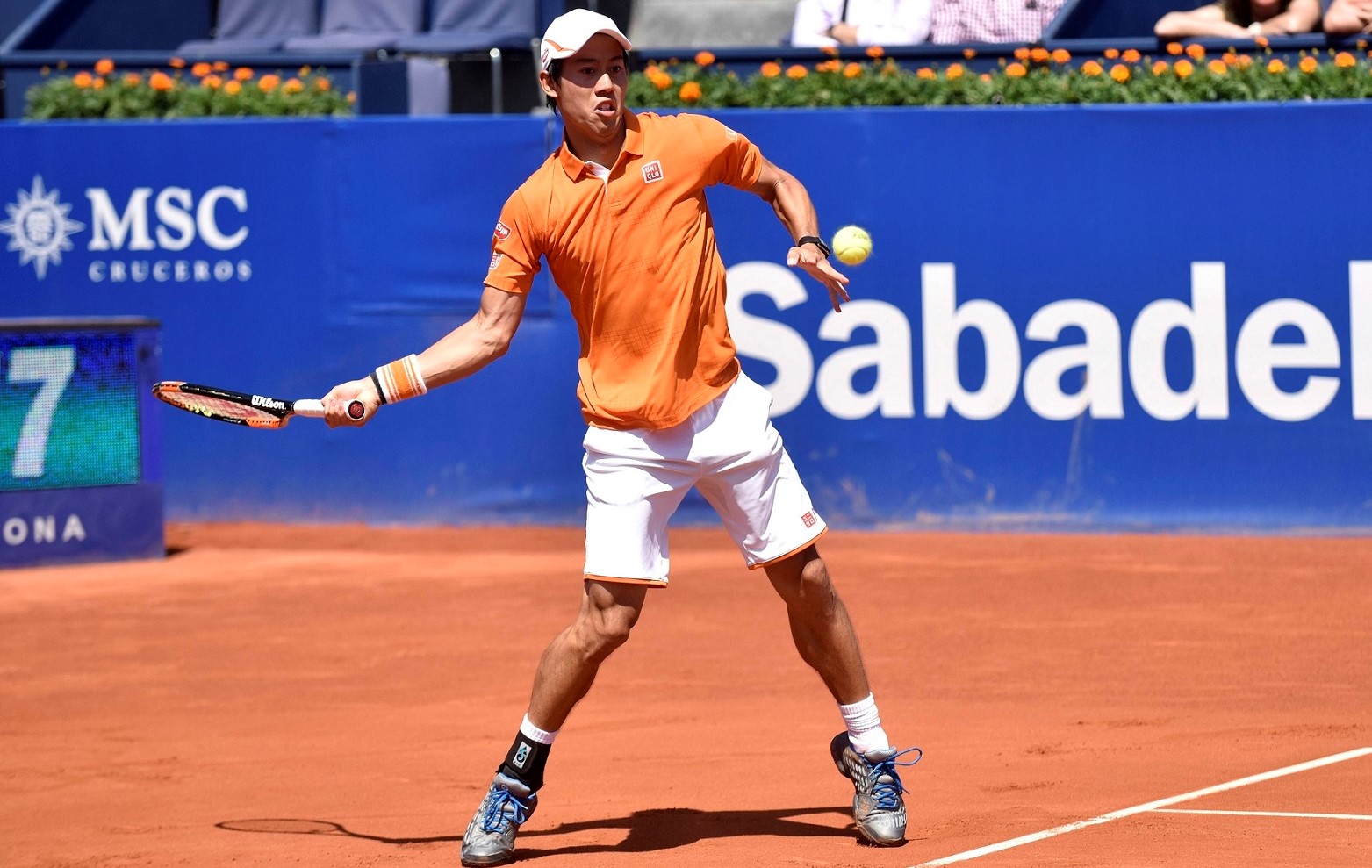 Nishikori, a por su triplete en el Barcelona Open Banc Sabadell Nishikori, a por su triplete en el Barcelona Open Banc Sabadell