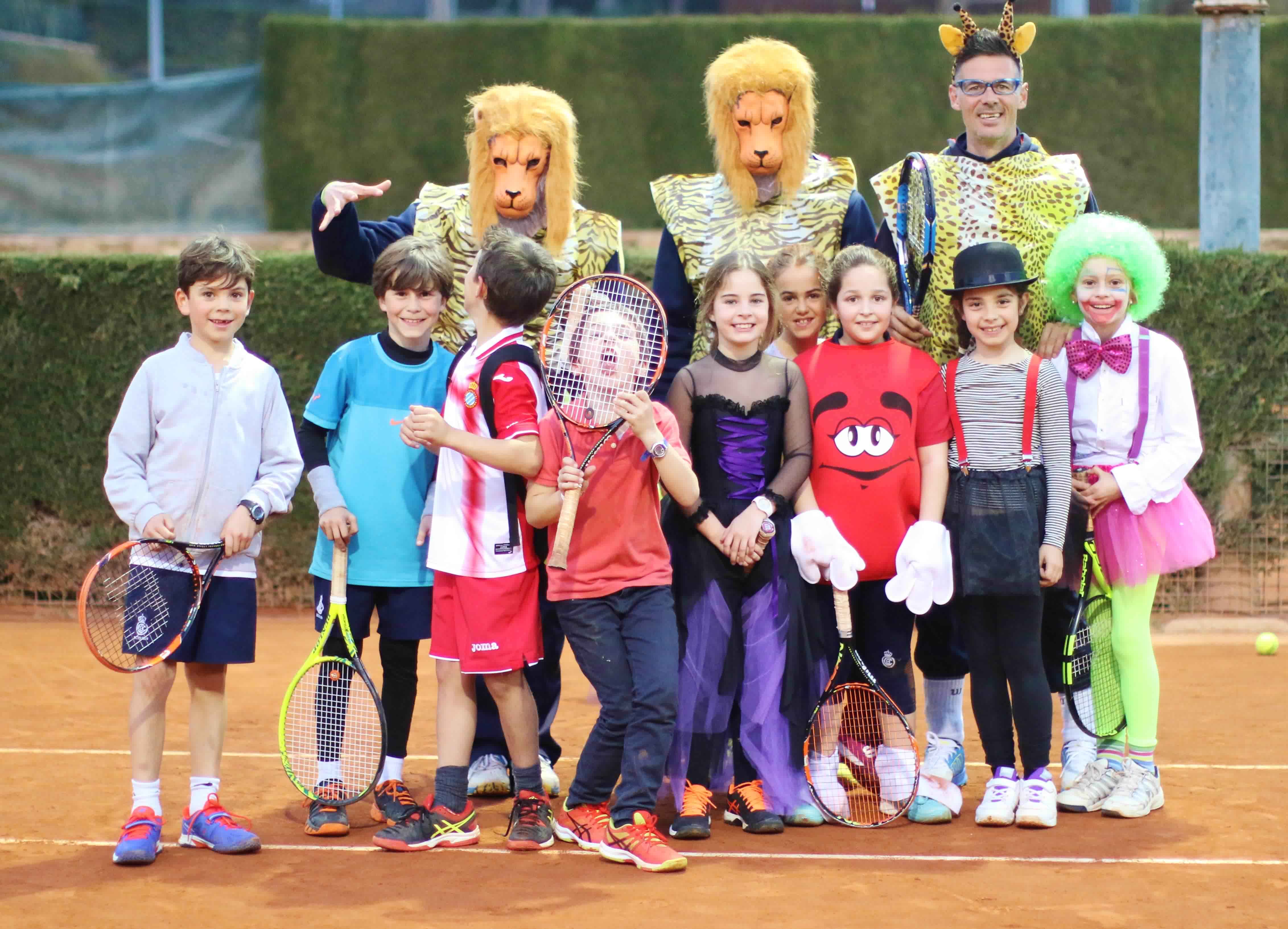 Celebrado el Carnaval de la Escuela de Tenis Celebrado el Carnaval de la Escuela de Tenis