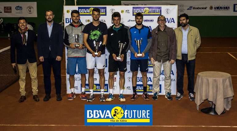 Gerard Granollers gana en dobles el Futures Villa de Jávea