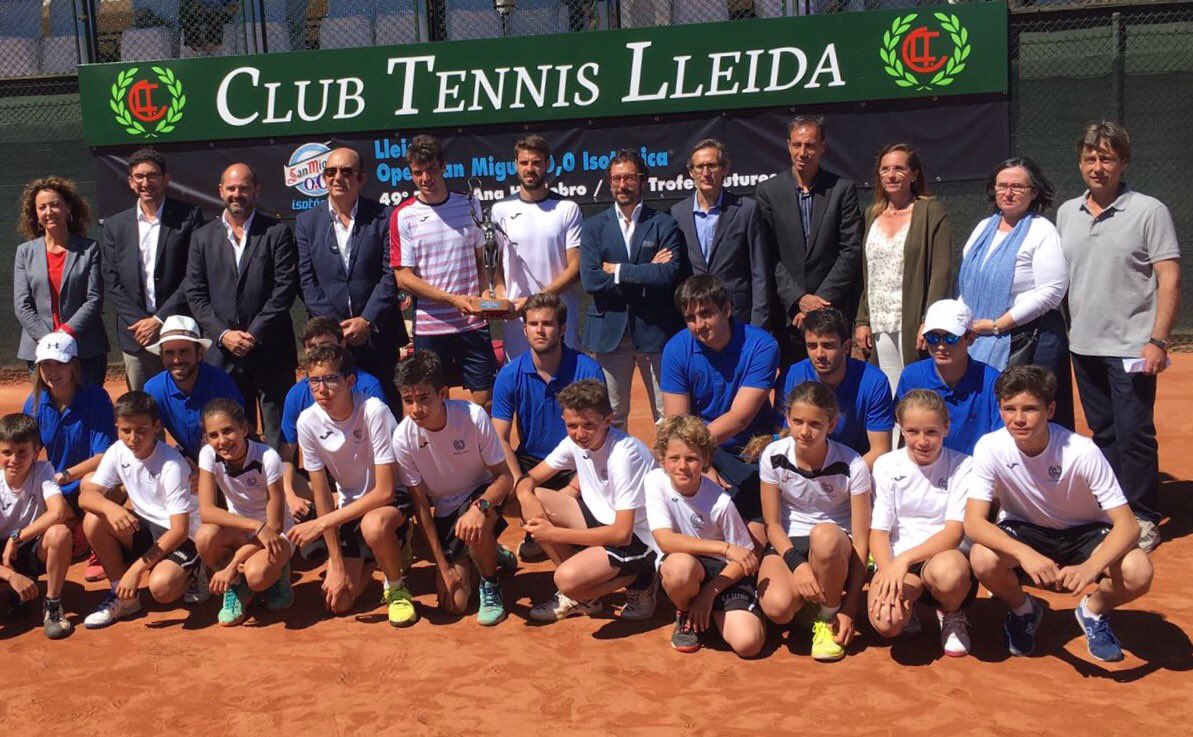 Gerard Granollers, finalista del ITF de Lleida Gerard Granollers, finalista del ITF de Lleida