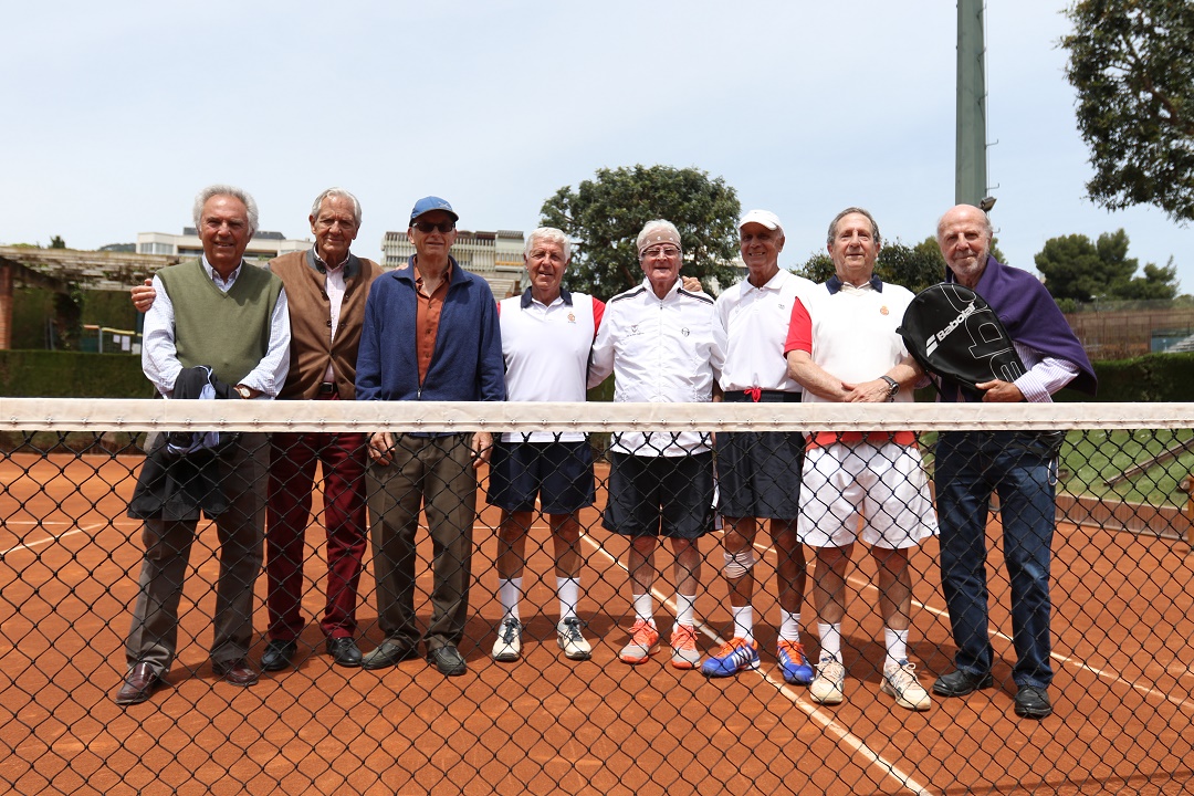 El equipo RCTB-1899 masculino +75, finalista del Ct. de España El equipo RCTB-1899 masculino +75, finalista del Ct. de España