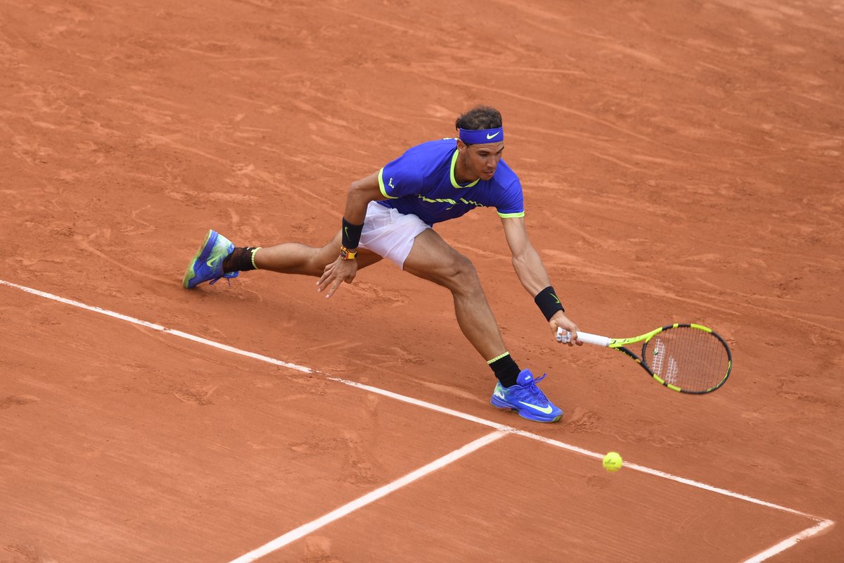 Debut contundente de Rafa Nadal en Roland Garros Debut contundente de Rafa Nadal en Roland Garros