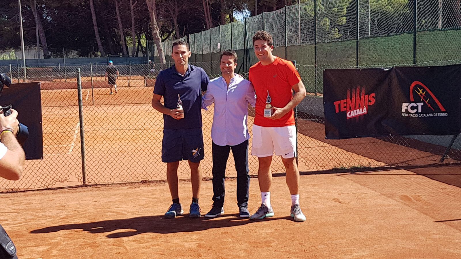 Alfonso Fernández, campeón de Cataluña +30 Alfonso Fernández, campeón de Cataluña +30