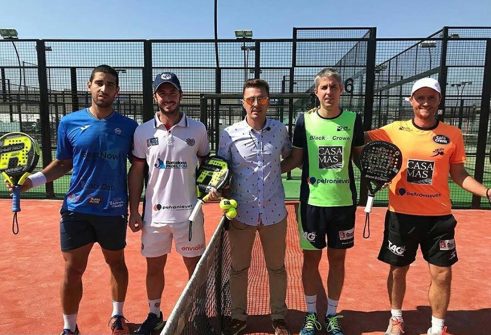Enric Sanmartí se lleva el Oro en el torneo de pádel de Les Franqueses Enric Sanmartí se lleva el Oro en el torneo de pádel de Les Franqueses