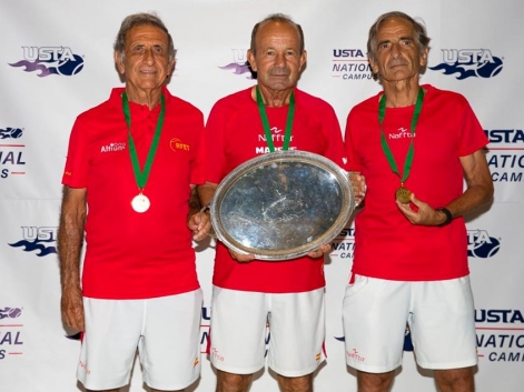 Luis Flor, Campeón del Mundo +70 en Florida