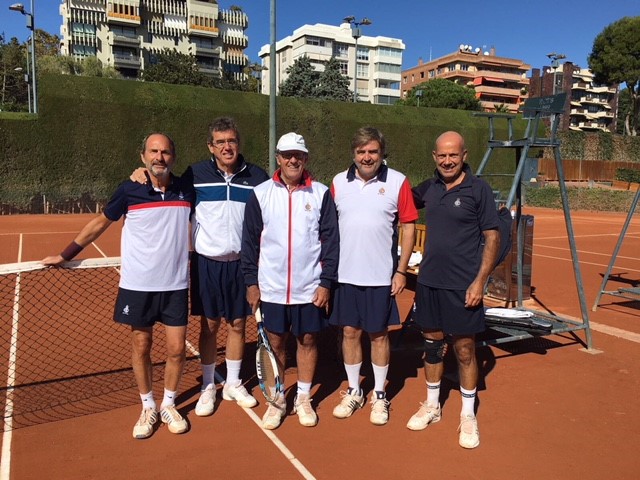 El equipo masculino +60 gana el Campeonato de España