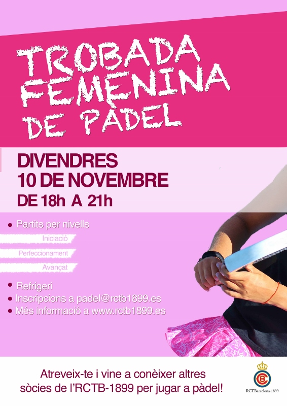 Encuentro femenino de pádel 