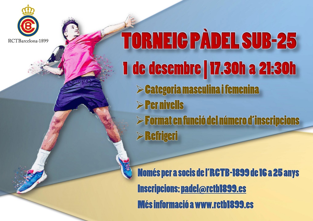 Nuevo torneo de pádel para los más jóvenes Nuevo torneo de pádel para los más jóvenes