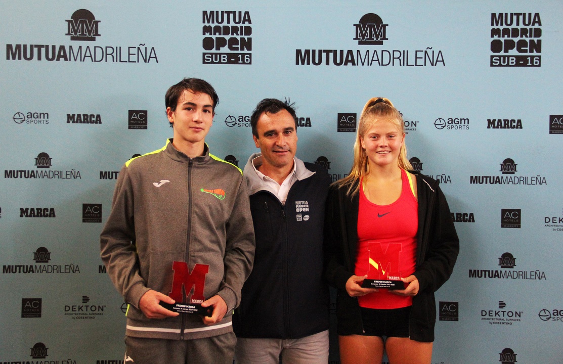 Clarine Lerby, campiona del Mutua Madrid Open Sub 16 de A Corunya Clarine Lerby, campiona del Mutua Madrid Open Sub 16 de A Corunya