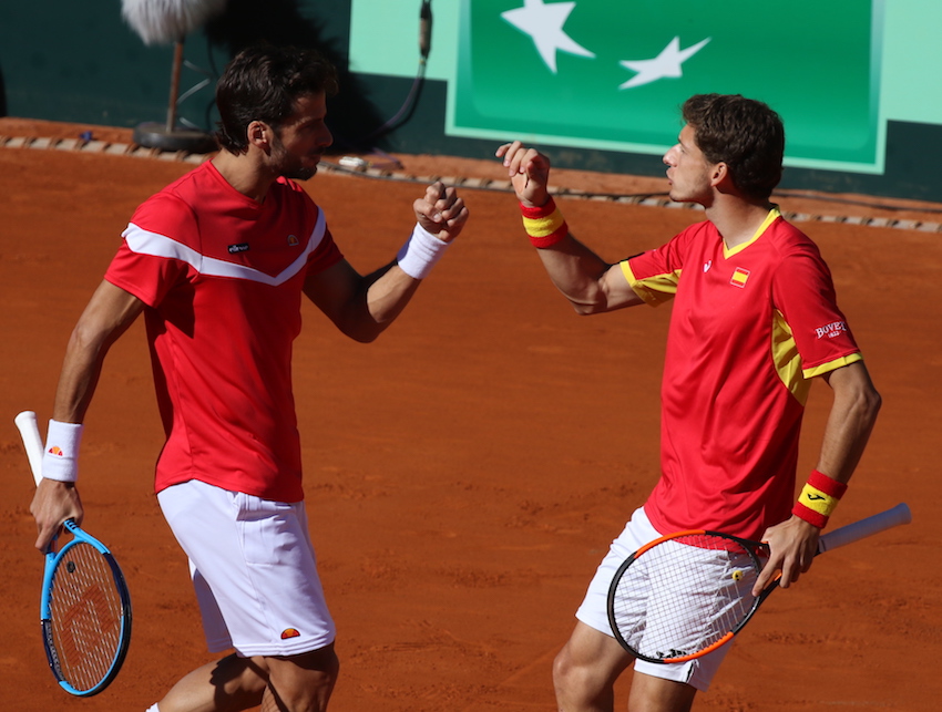 Copa Davis: Feliciano López y Pablo Carreño ponen la eliminatoria 2-1 para España Copa Davis: Feliciano López y Pablo Carreño ponen la eliminatoria 2-1 para España