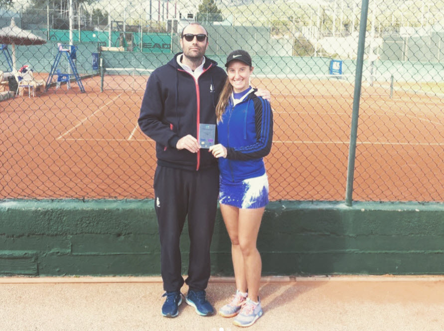 Marina Bassols, finalista del ITF 15.000$ de Palmanova Marina Bassols, finalista del ITF 15.000$ de Palmanova