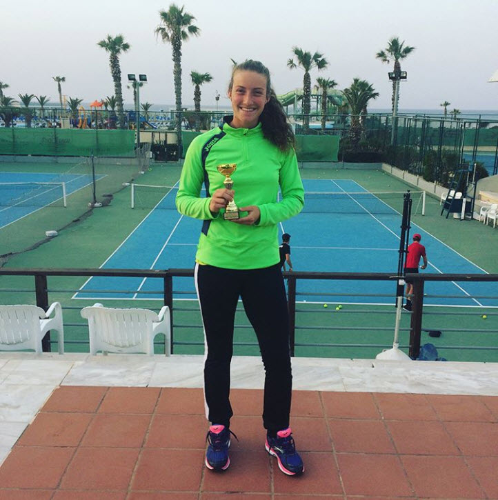 Rosa Vicens, finalista del ITF 15.000$ de Heraclión Rosa Vicens, finalista del ITF 15.000$ de Heraclión
