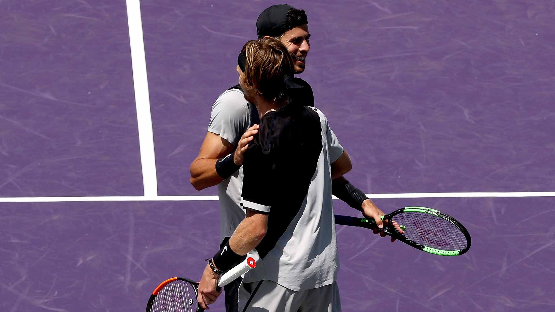 Andrey Rublev y Karen Khachanov, finalistas del Masters 1.000 de Miami Andrey Rublev y Karen Khachanov, finalistas del Masters 1.000 de Miami