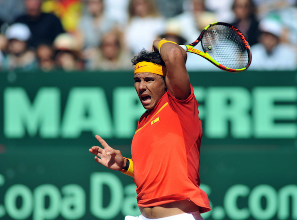 Rafa Nadal confirma su reaparición con un triunfo contundente ante Alexander Zverev | España, a semis de Copa Davis Rafa Nadal confirma su reaparición con un triunfo contundente ante Alexander Zverev | España, a semis de Copa Davis