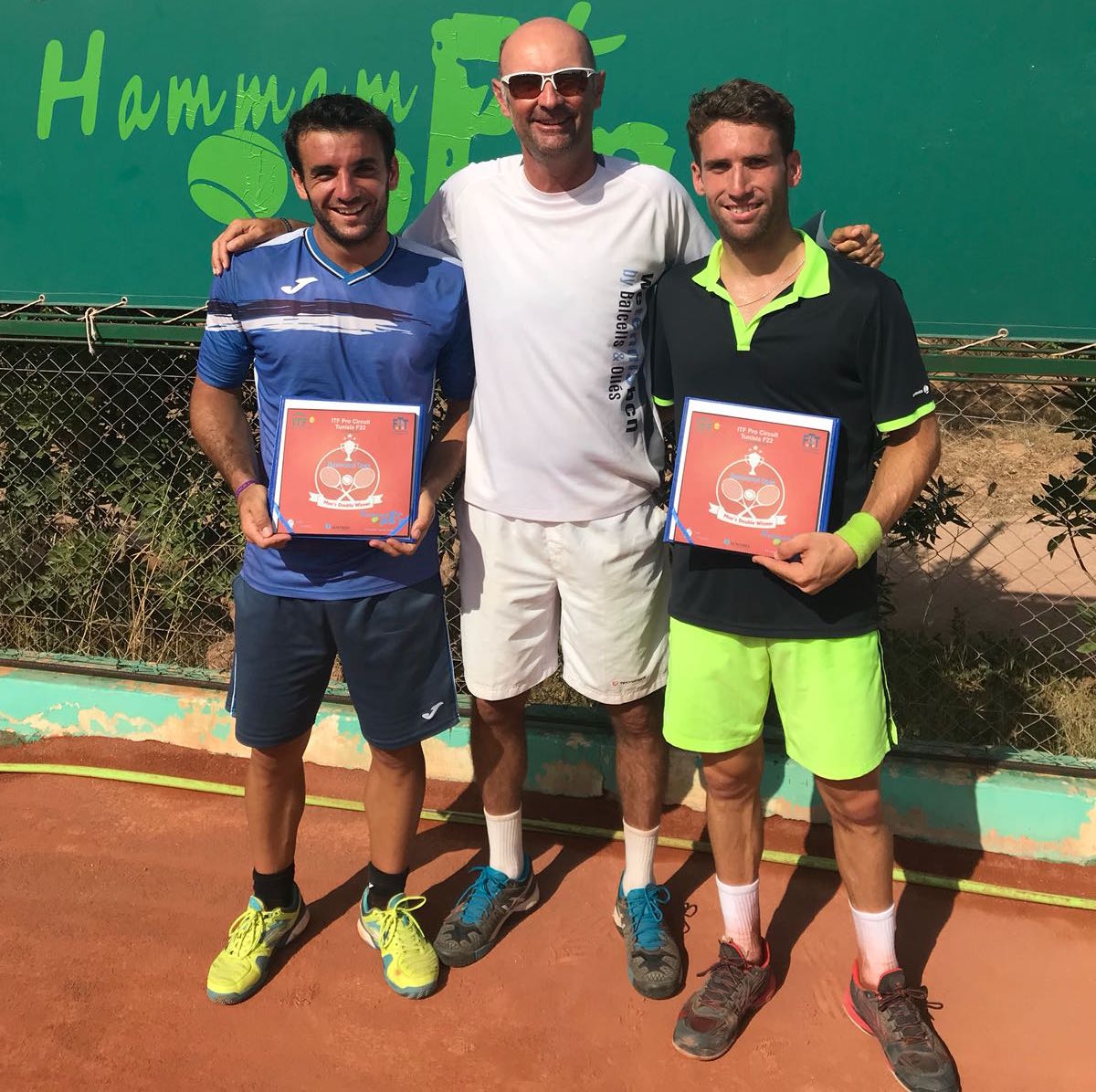 Oriol Roca, campeón en dobles y finalista individual del ITF Futures de Hammamet Oriol Roca, campeón en dobles y finalista individual del ITF Futures de Hammamet